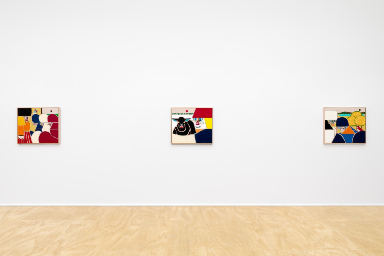 Installation view of Susumu Kamijo, The Motherland, Venus Over Manhattan, New York, 2023