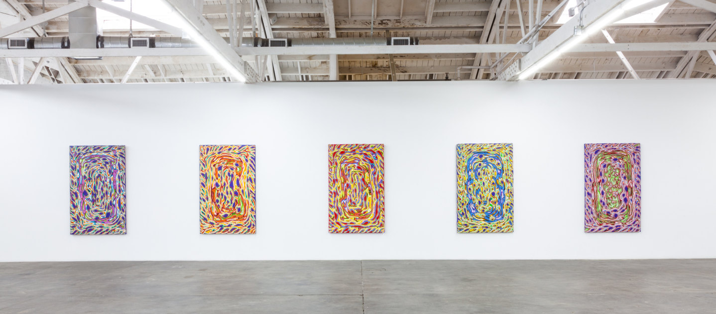 Installation view of Cutaways, Los Angeles, Venus Over Los Angeles, 2017