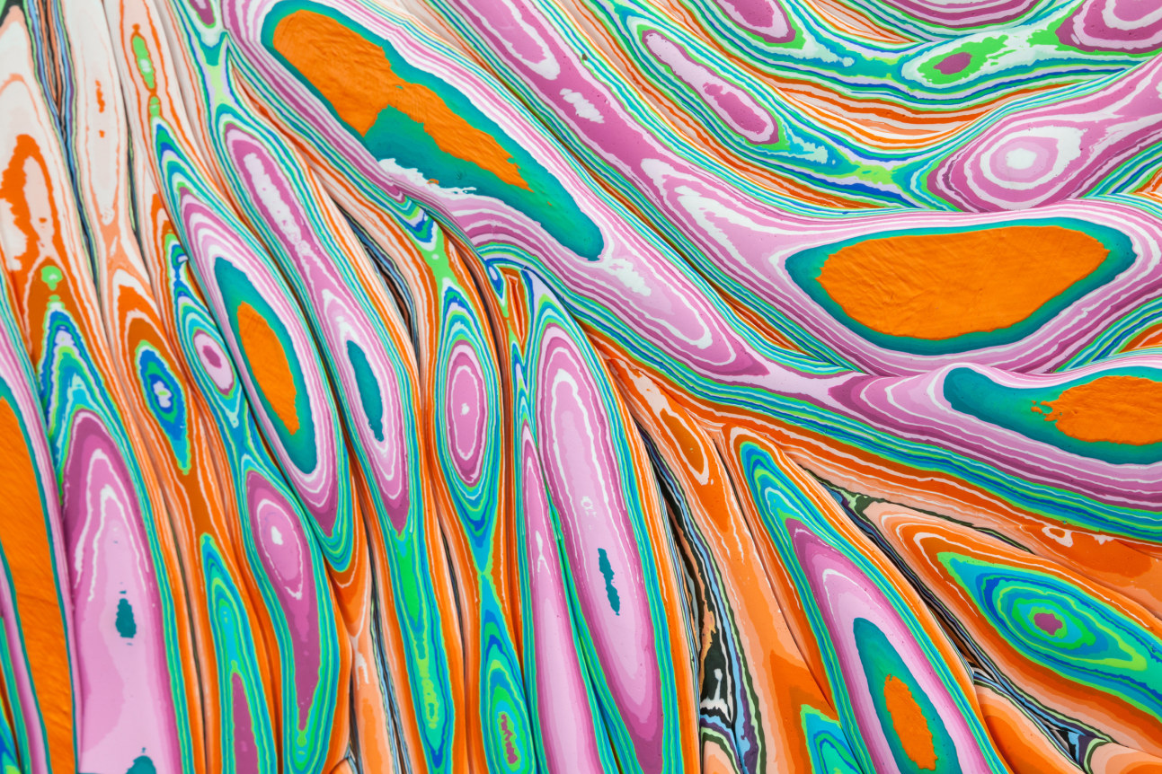 Installation view of Cutaways, Los Angeles, Venus Over Los Angeles, 2017