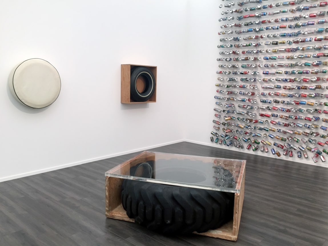 Installation view of John Dogg at Frieze Masters, London, 2017