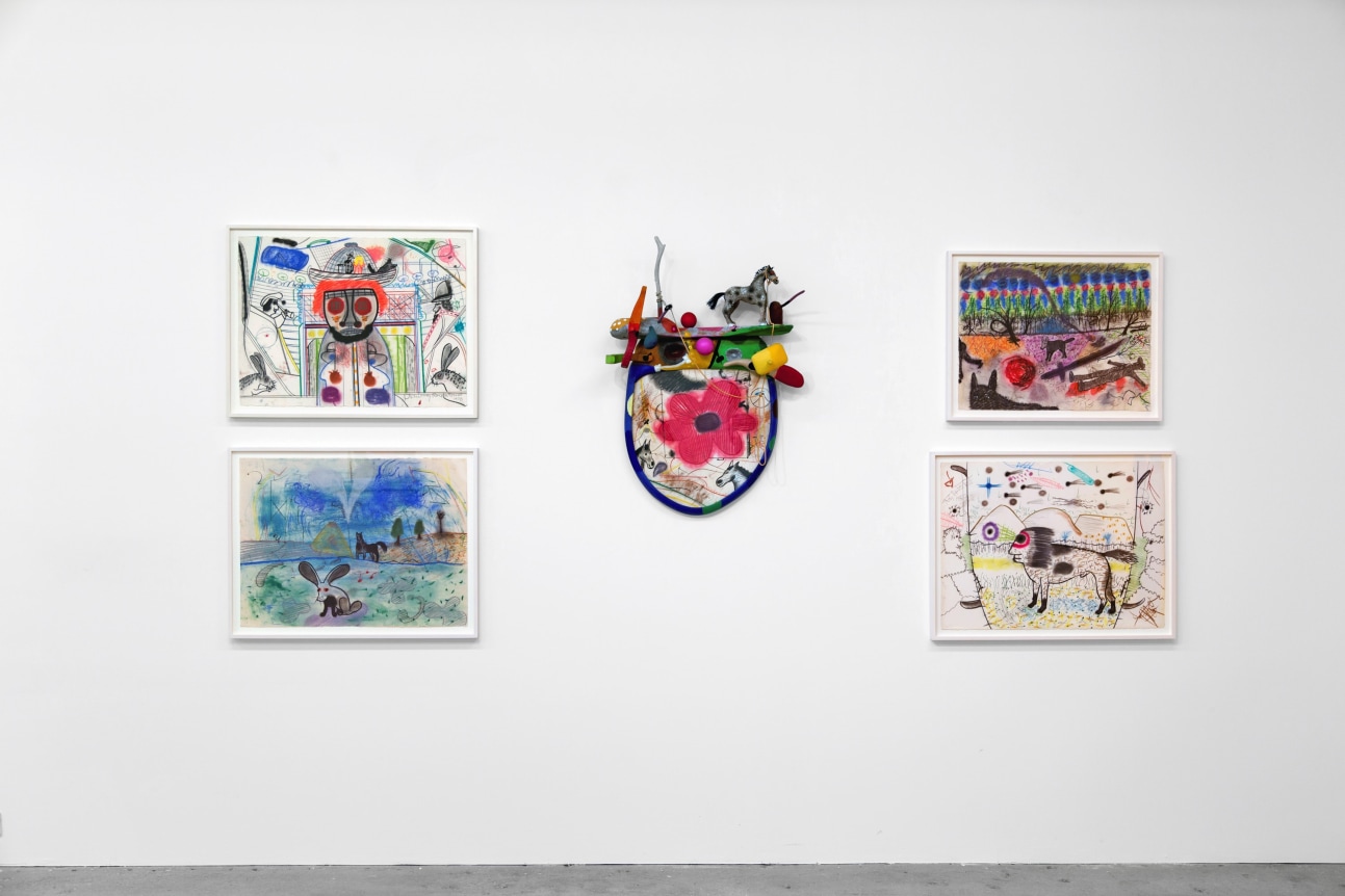 Installation view of Mr. Unatural and Other Works from the Allan Frumkin Gallery (1952-1987), New York, Venus Over Manhattan, 2018