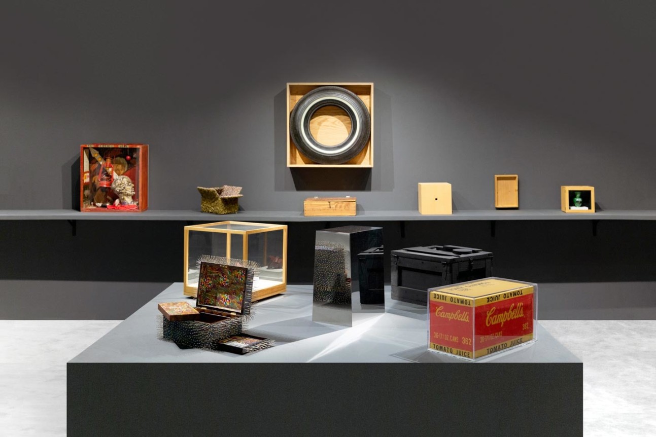 Installation view of Boxes, The Art Show, 2019