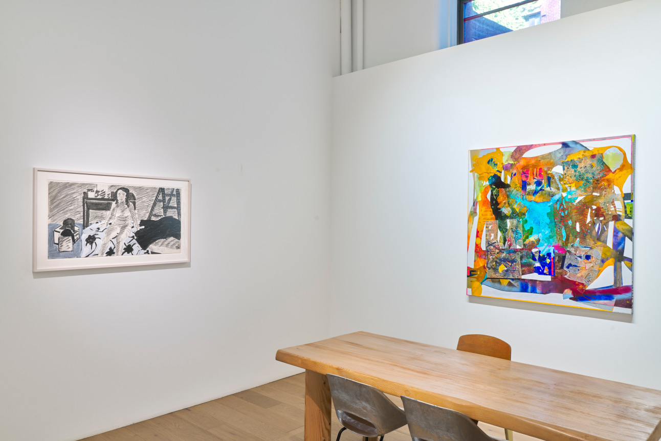 Installation view of &ldquo;Celestial Songs,&rdquo; curated by Adrianne Rubenstein, Venus Over Manhattan, New York, 2024.