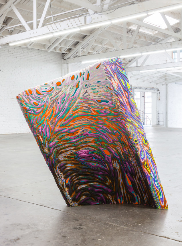 Installation view of Cutaways, Los Angeles, Venus Over Los Angeles, 2017