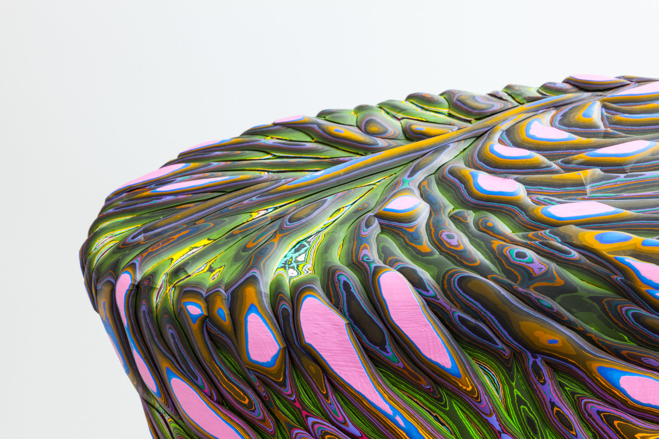 Installation view of Cutaways, Los Angeles, Venus Over Los Angeles, 2017