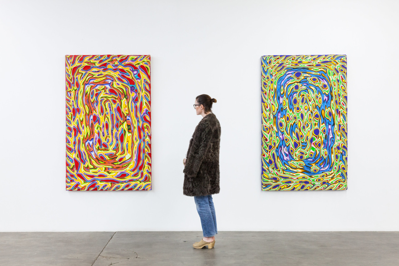 Installation view of Cutaways, Los Angeles, Venus Over Los Angeles, 2017