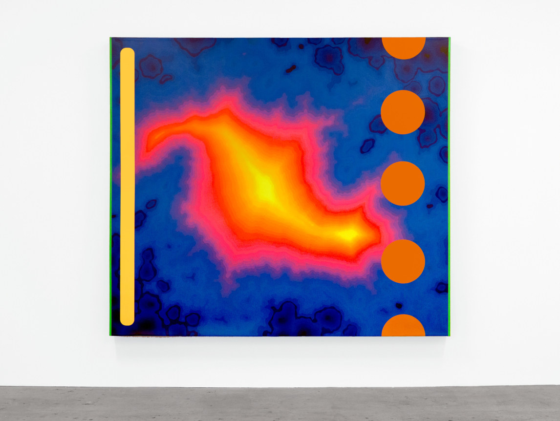 Installation view of Jack Goldstein, New York, Venus Over Manhattan, 2017