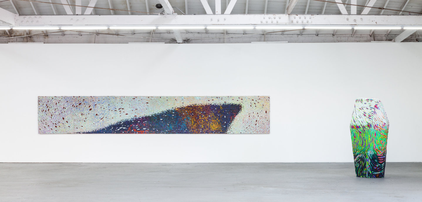 Installation view of Cutaways, Los Angeles, Venus Over Los Angeles, 2017