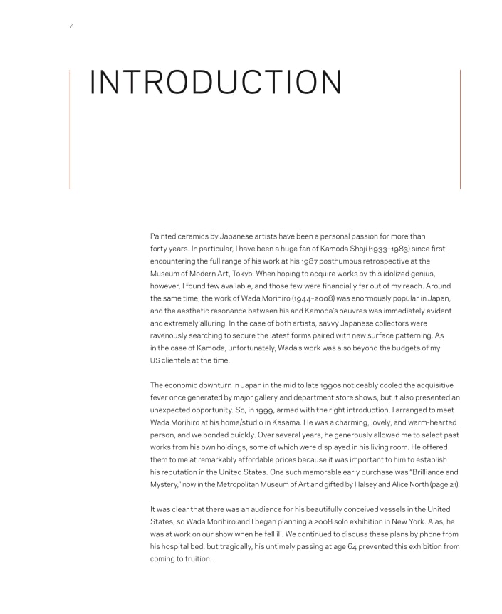 PAINTED CLAY Wada Morihiro