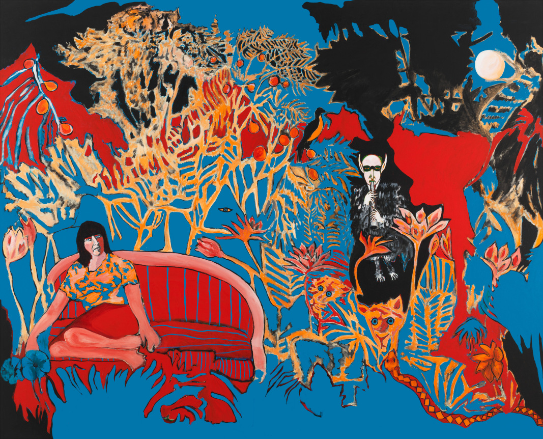 Sueño Revista (Rosalyn and Sherman in a Rousseau), 1989