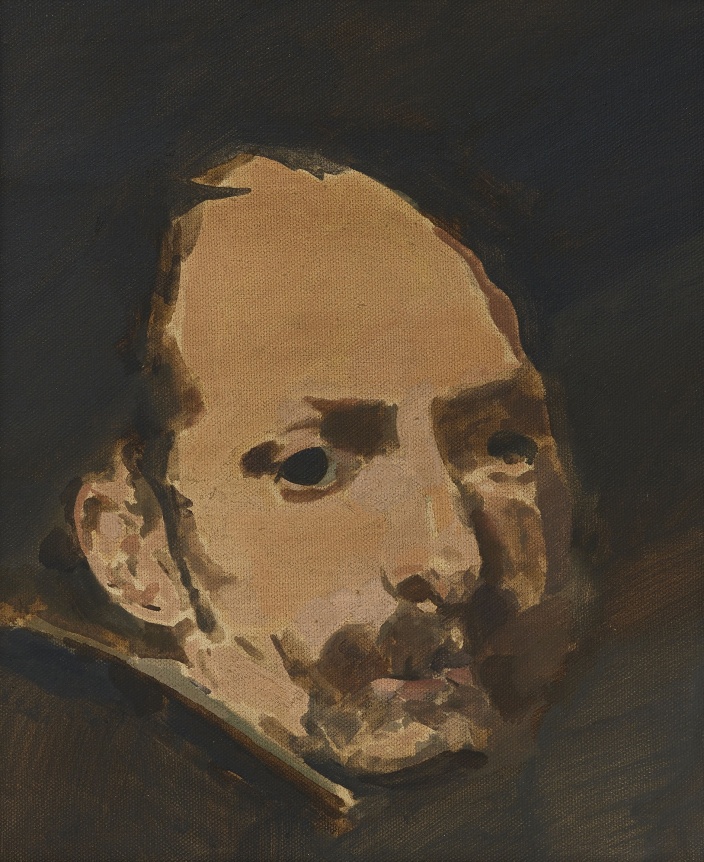 Portraits of Dwarfs after Velazquez: Diego de Acedo, Museo del Prado, Madrid, 1996, Oil on canvas