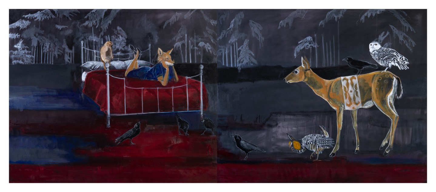 Straight Legs, 2018, Oil on canvas