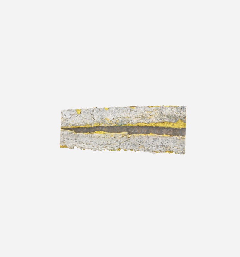 Untitled, 1975, Paper, printer's ink, and dry pigment