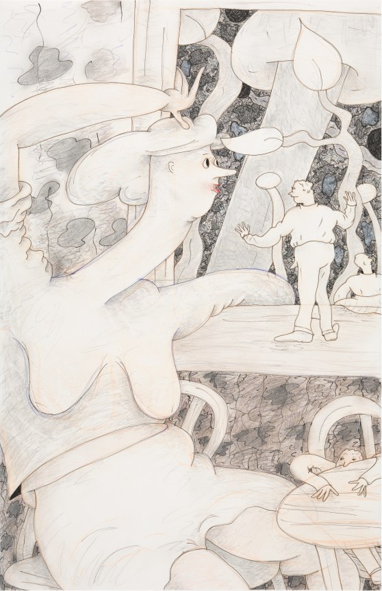 Gladys Nilsson, A Window #7, 2014