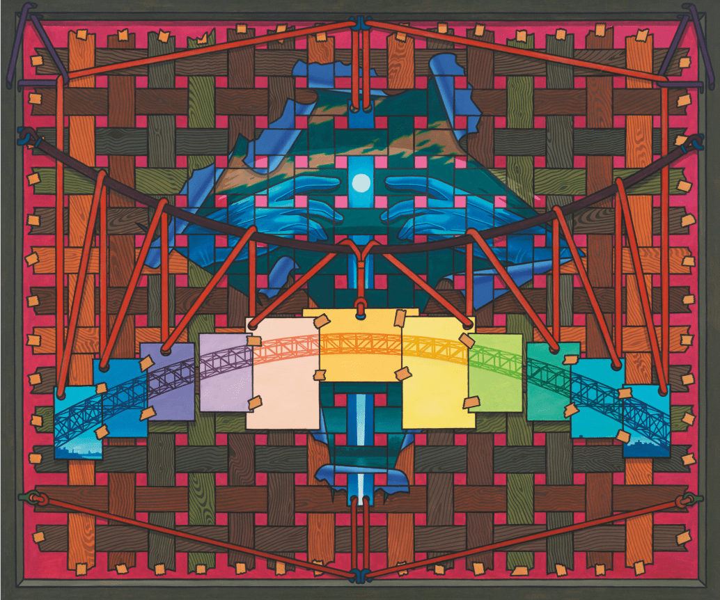 Allowable Deduction, 1976, Oil on canvas