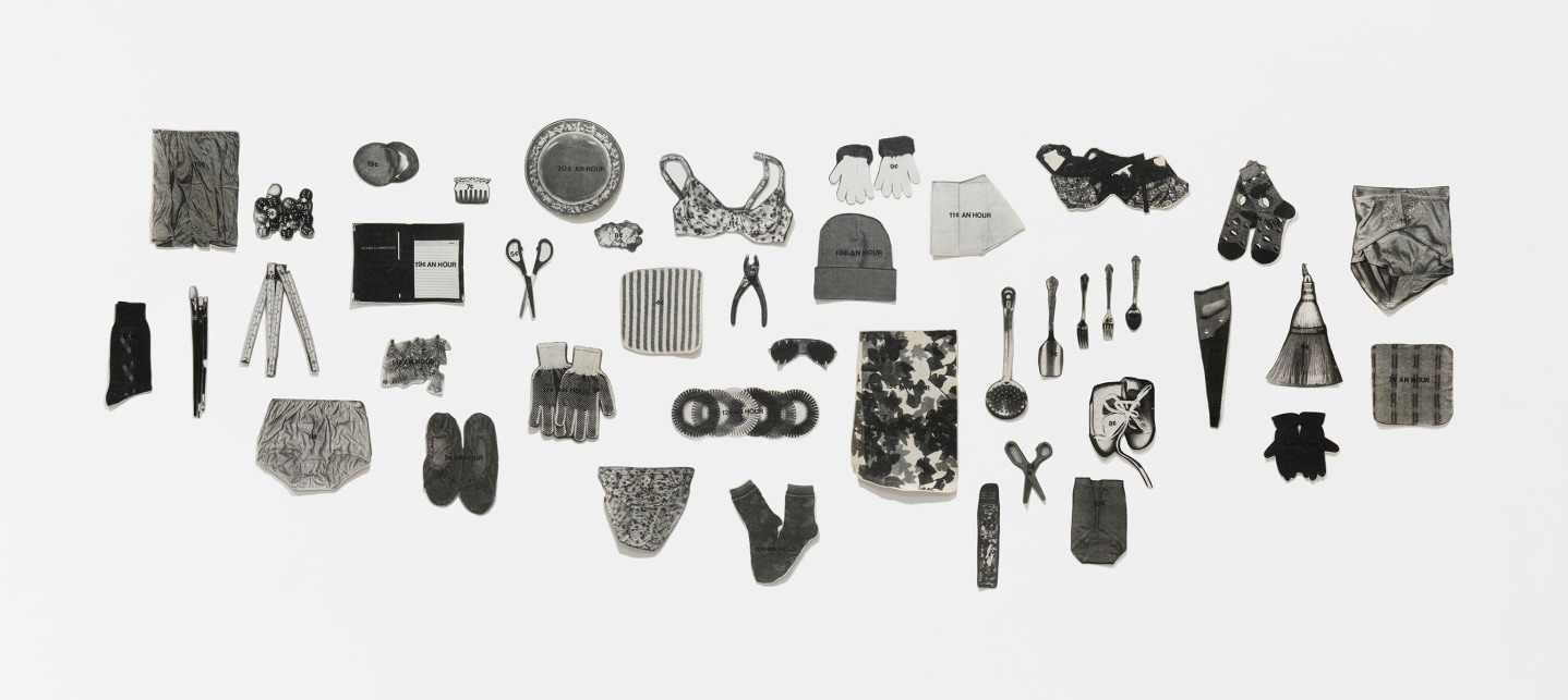 Howardena Pindell, Sweatshop, 1998–1999