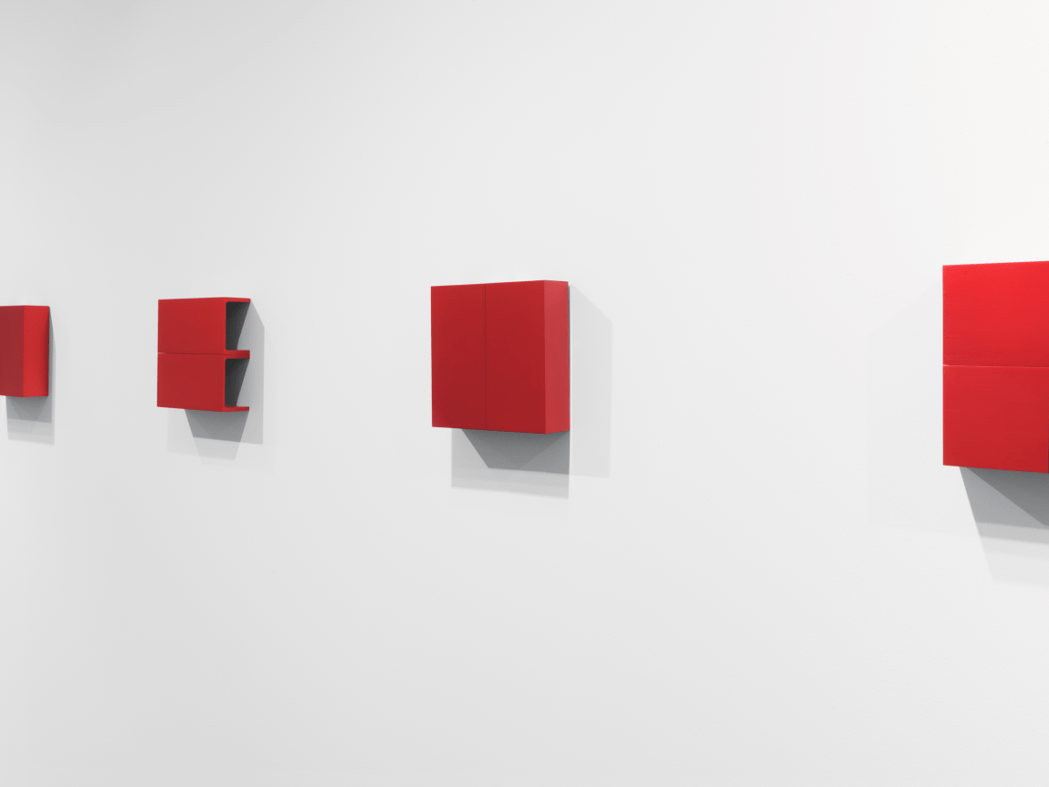 Untitled, 1992/2012 Anodized aluminum