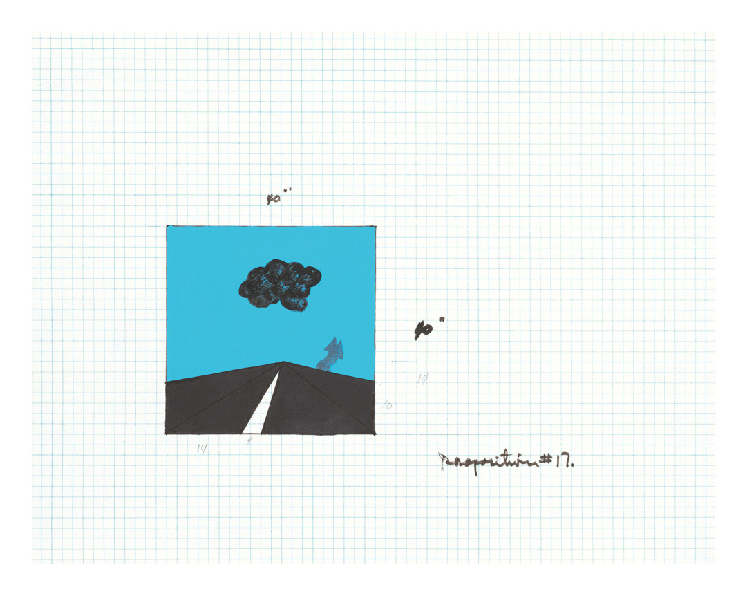 Allan D'Arcangelo , Study for Proposition #17, 1966