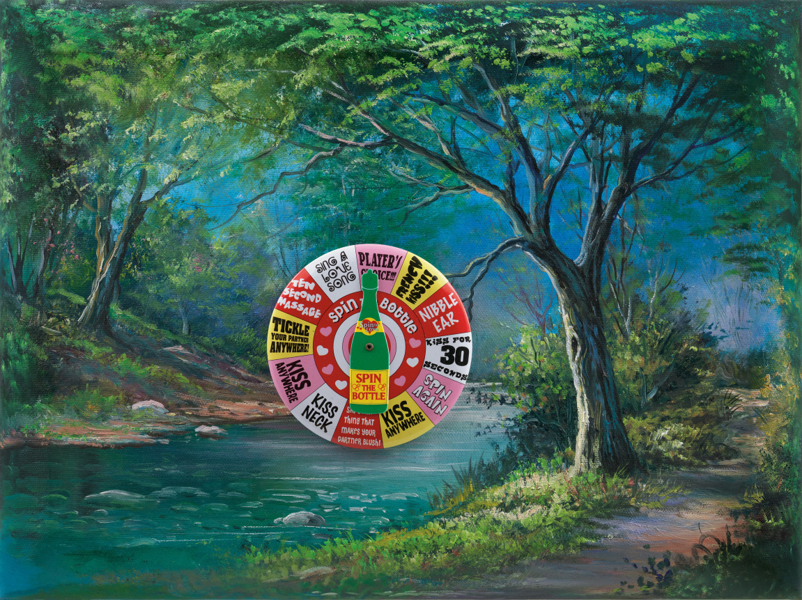 Lover's Lane, 2014, Mixed media 