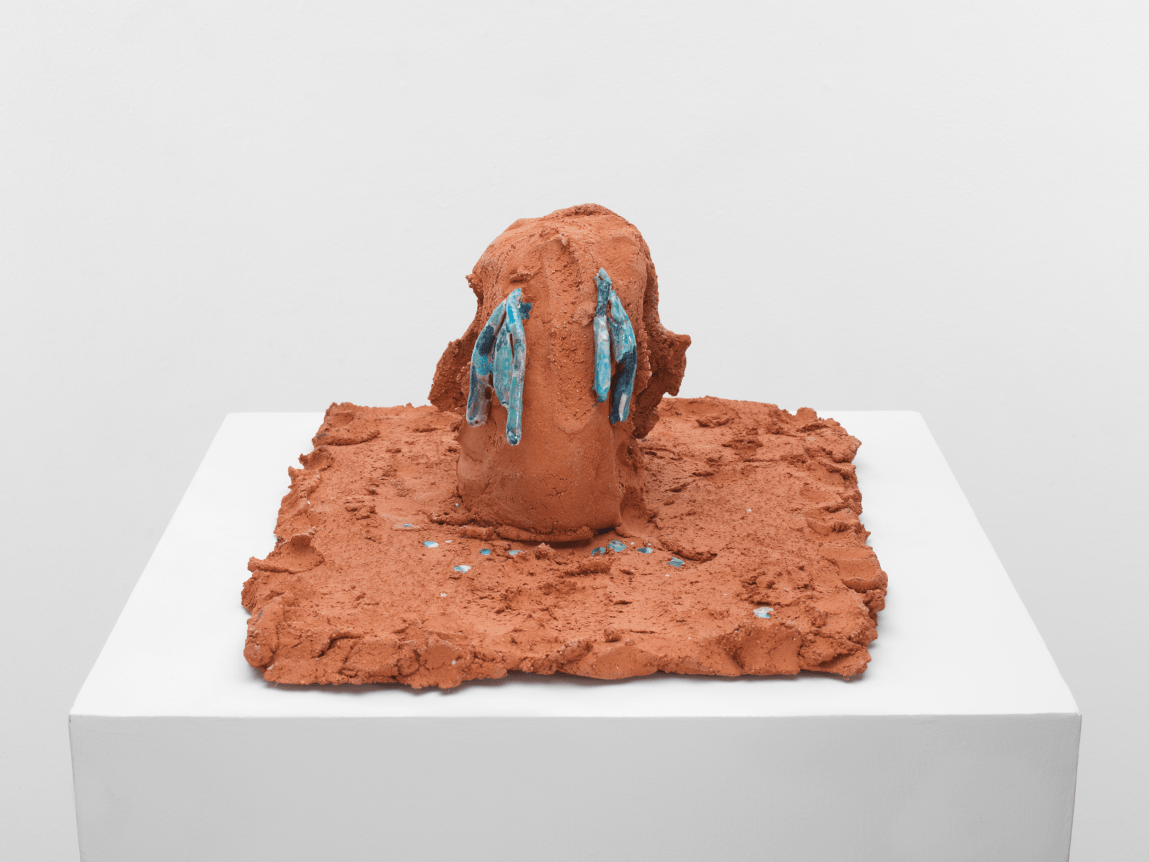 Kopf und Tränen, 2012, Glazed ceramic