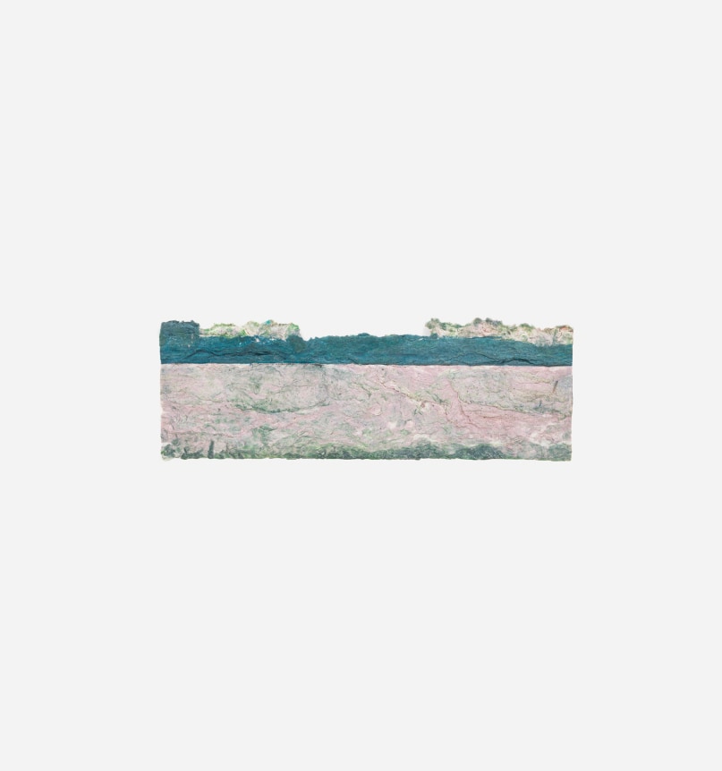 Untitled, 1975, Paper, printer's ink, and dry pigment