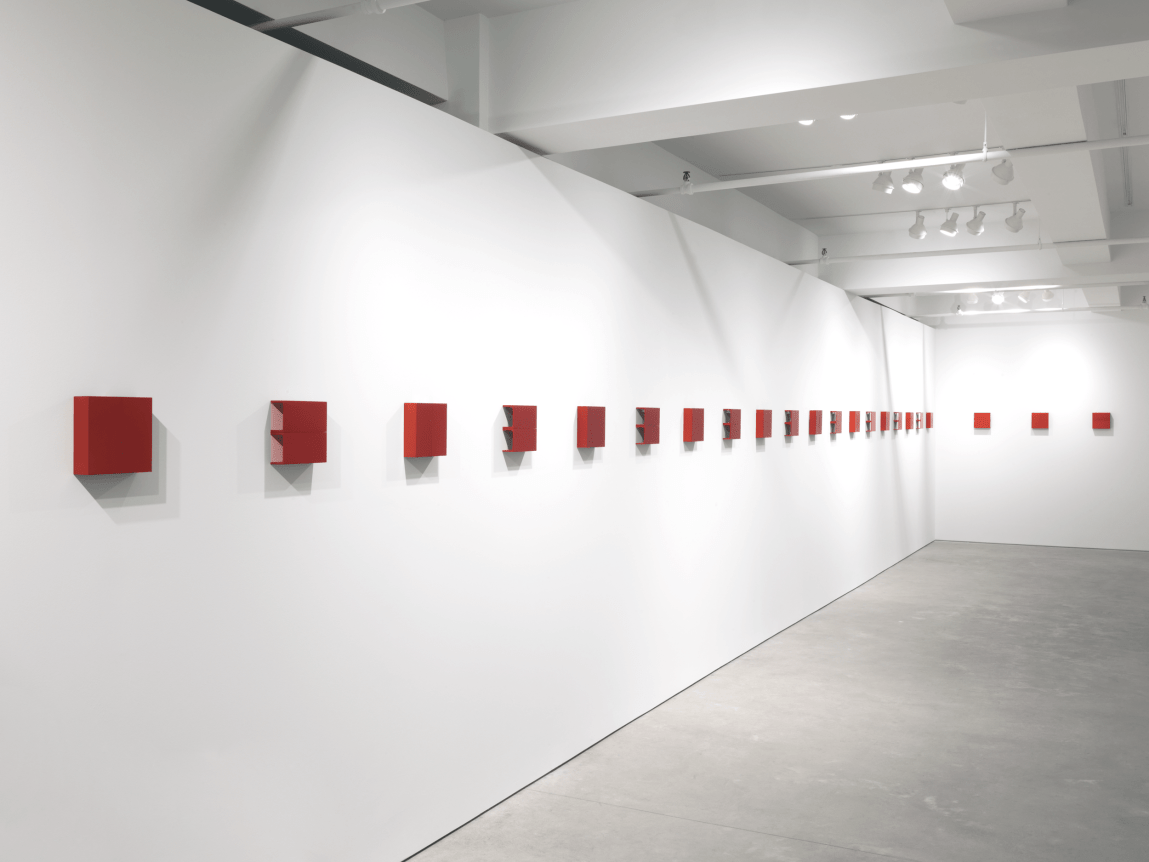 Untitled, 1992/2012 Anodized aluminum