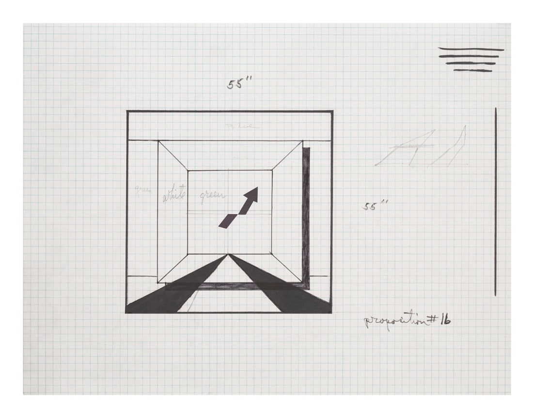 Allan D'Arcangelo , Study for Proposition #16, 1966