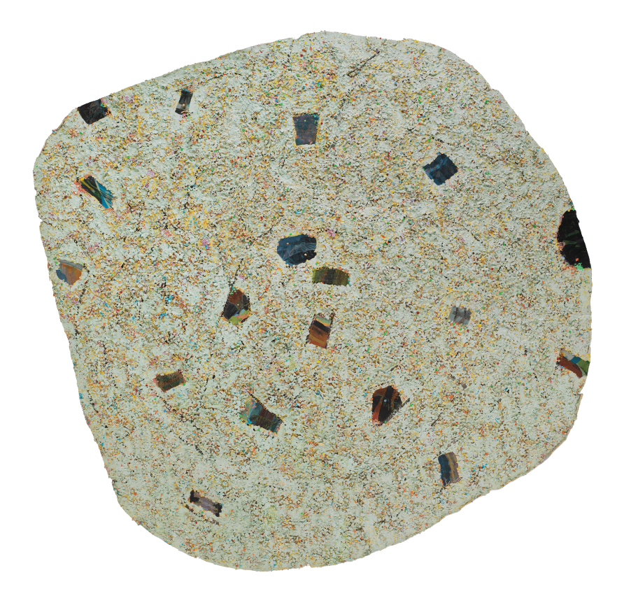Howardena Pindell, Autobiography: Japan (Shisen-dō, Kyoto), 1982