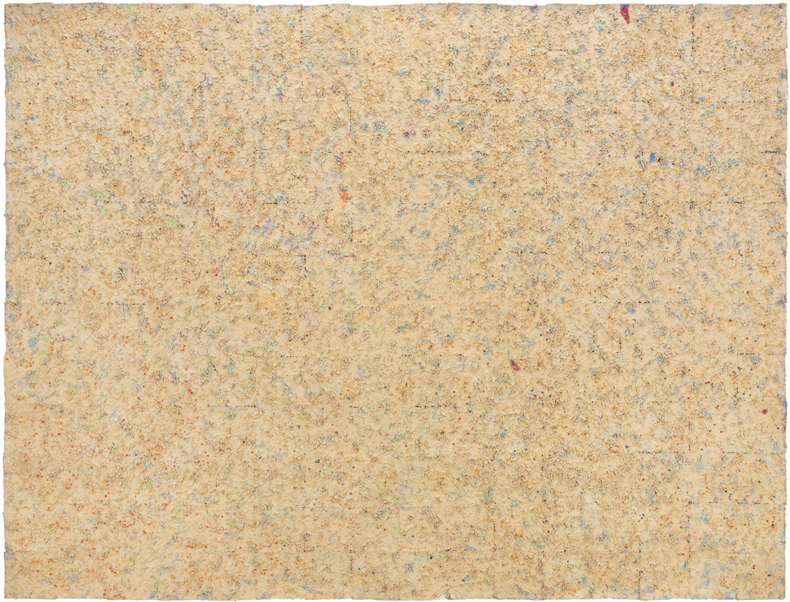 Untitled #20 (Dutch Wives Circled and Squared), 1978, Mixed media on canvas