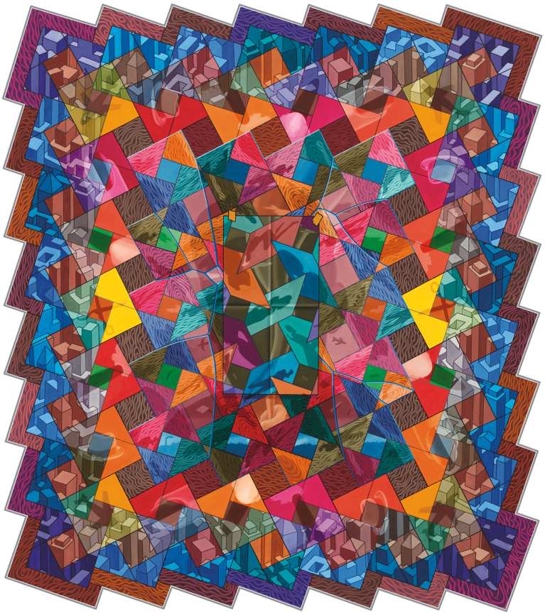 Willful Representation, 2011, Oil on canvas over wood