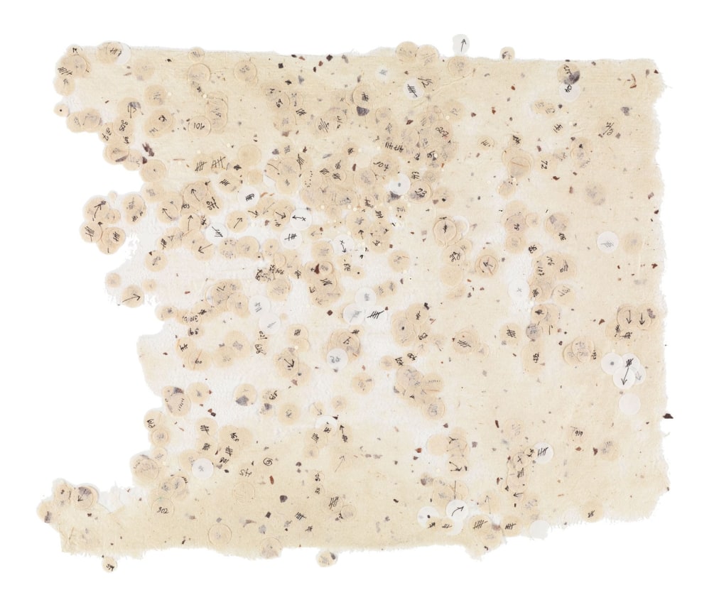 Howardena Pindell, Untitled #4, 1975