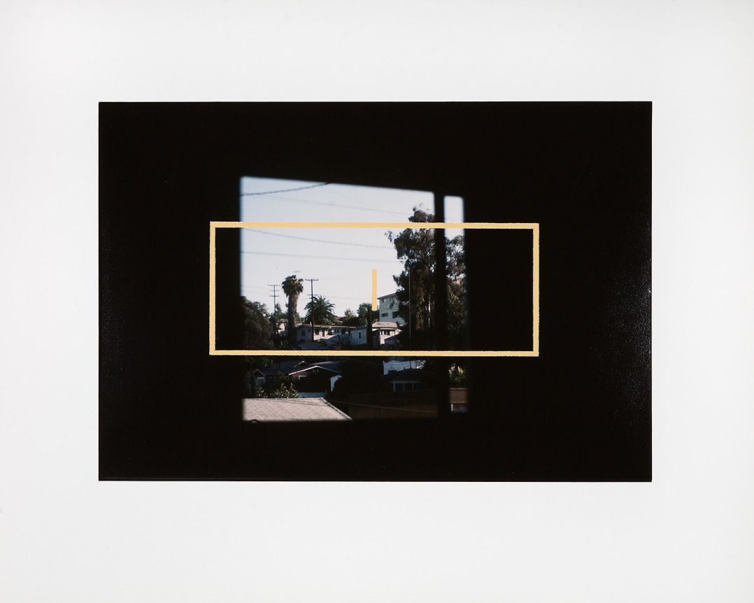 Untitled, 1985–1986, Acrylic on chromogenic print