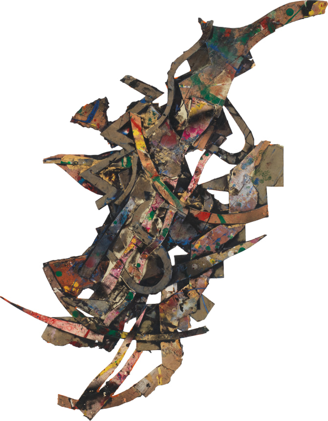 Sag Harbor Eastville Evening, 1978–1979, Mixed media on paper collage