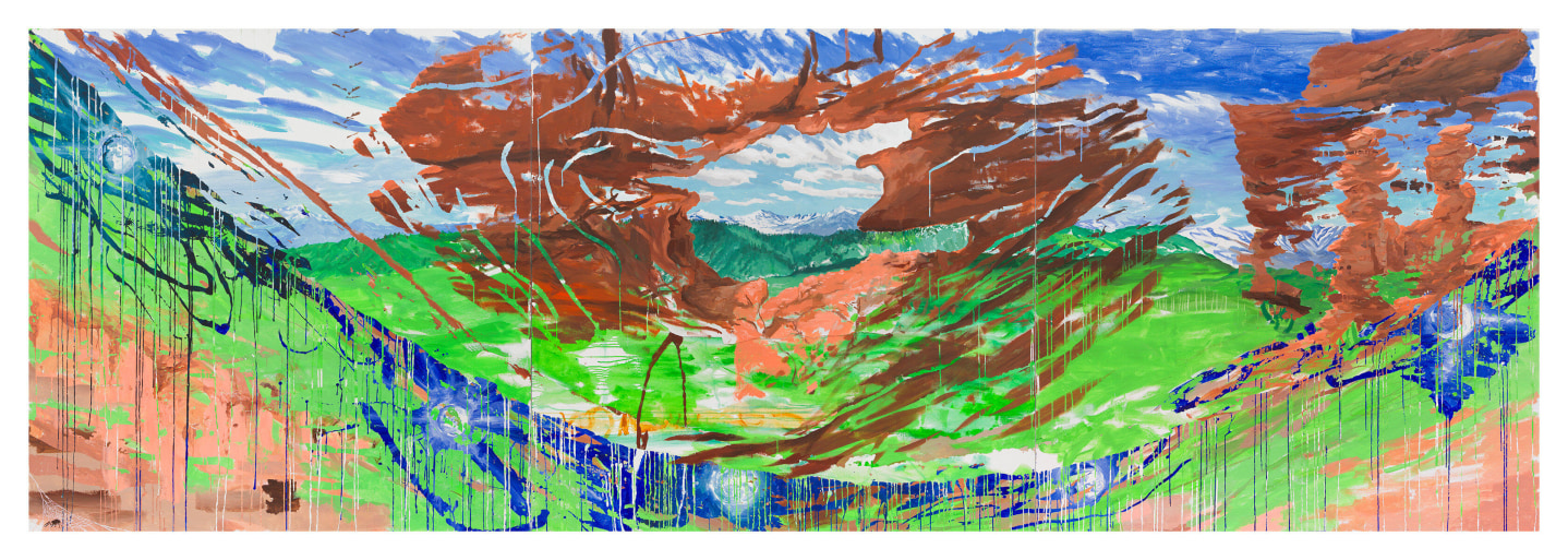 Beaver Moon, 2022, Acrylic on canvas