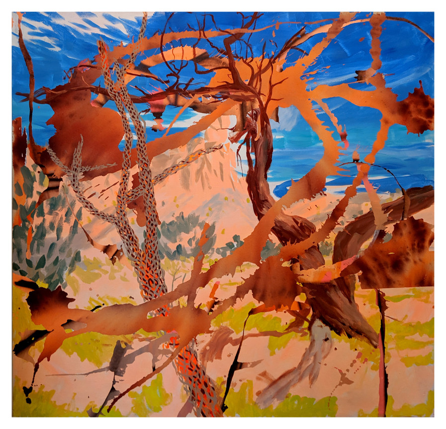 Ghost Canyon, 2019, Acrylic on canvas