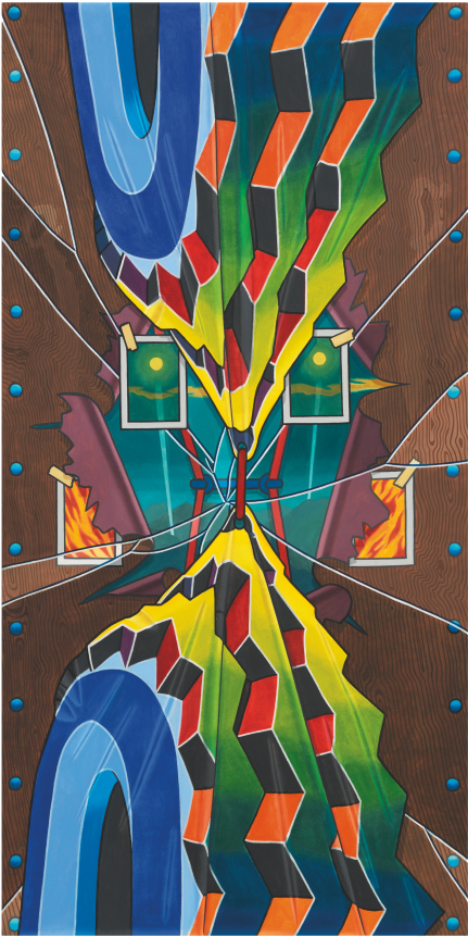 Art Green, Compound Fracture, 1975, Oil on canvas