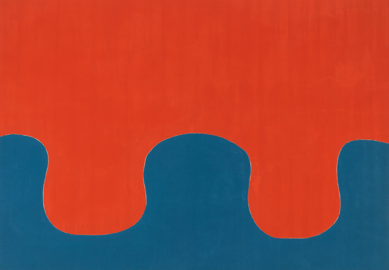 Untitled (January 12), 1962, Oil-based enamel on canvas
