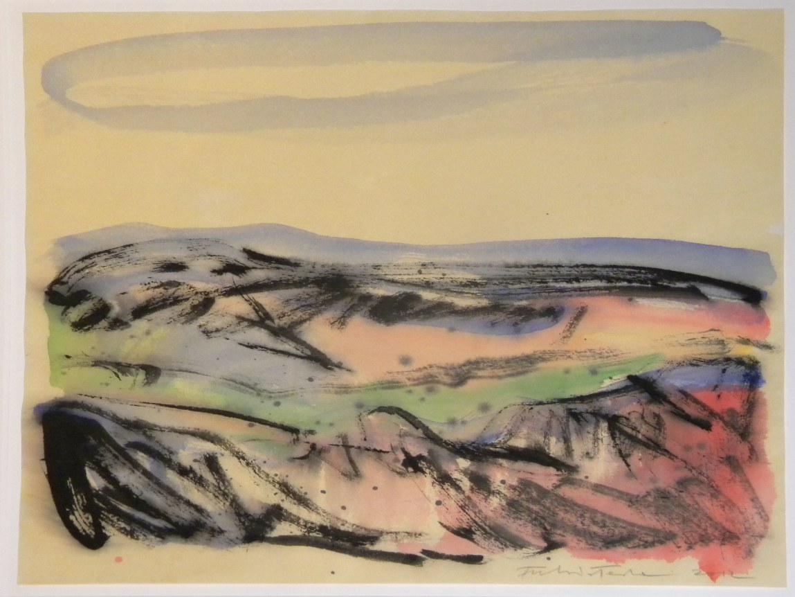 Fulvio Testa, Untitled 14, 2012    Watercolor on paper 13 1/4 x 15 1/8 inches