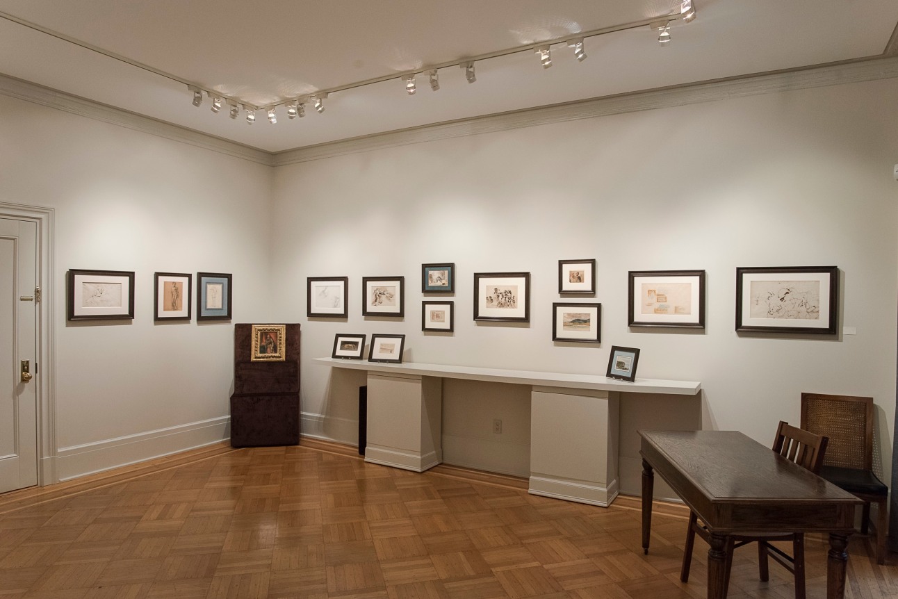 Eugène Delacroix Drawings, Watercolors, Pastels, and Small Oils