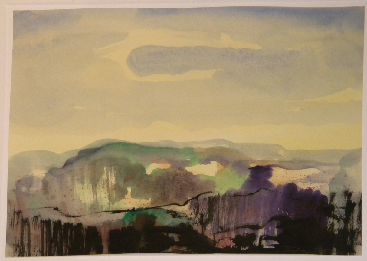 Fulvio Testa, Untitled 23, 2012    Watercolor on paper 9 1/2 x 13 1/4 inches