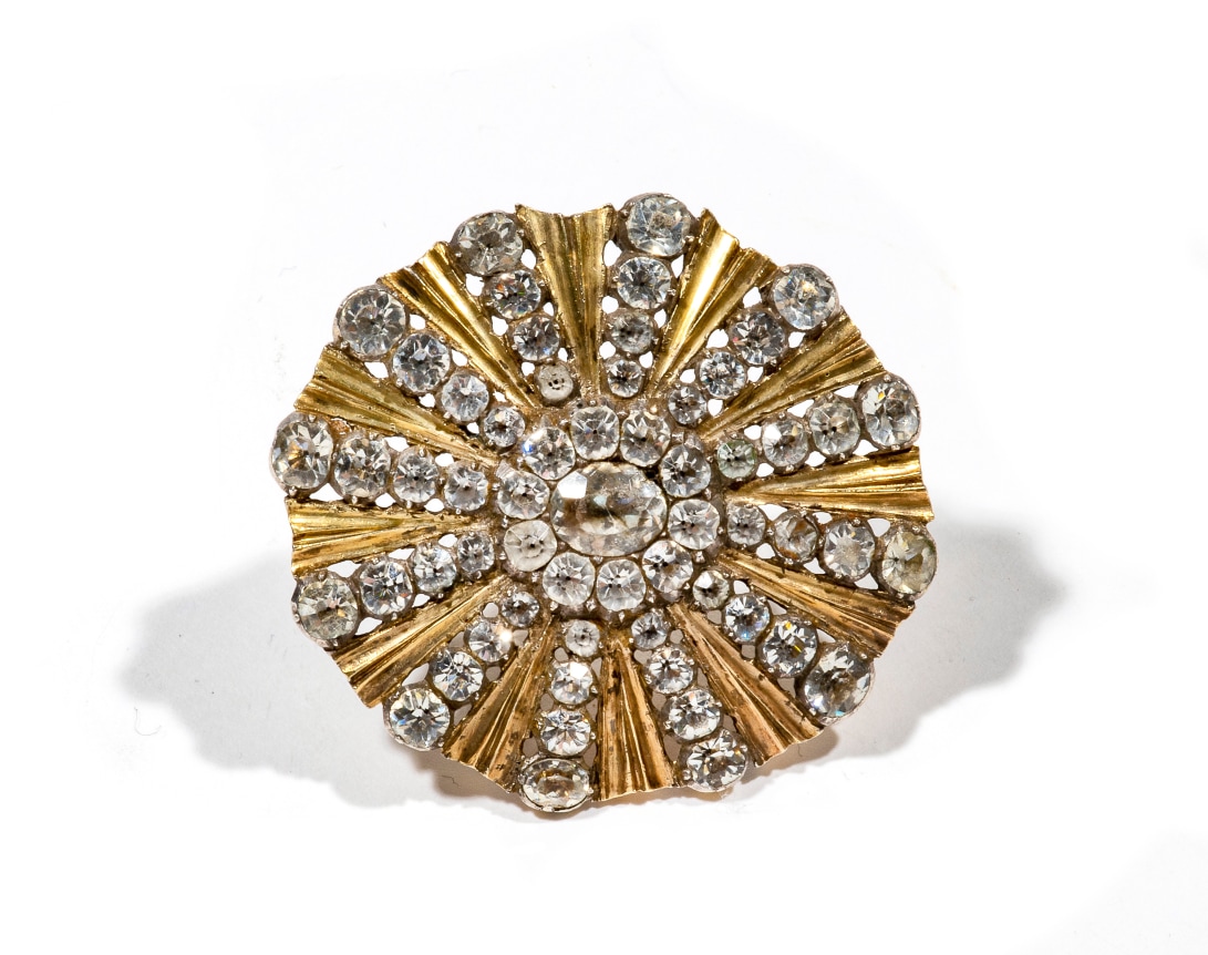 UNIQUE RING WITH A BAROQUE BROOCHE, &nbsp;