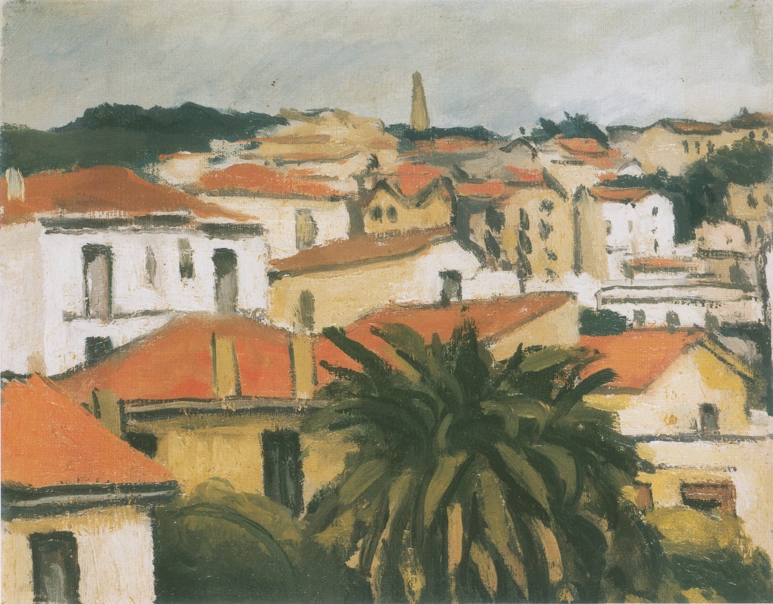Albert Marquet&nbsp; Les toits, quartier du Fort de l&#039;Empereur, c. 1924