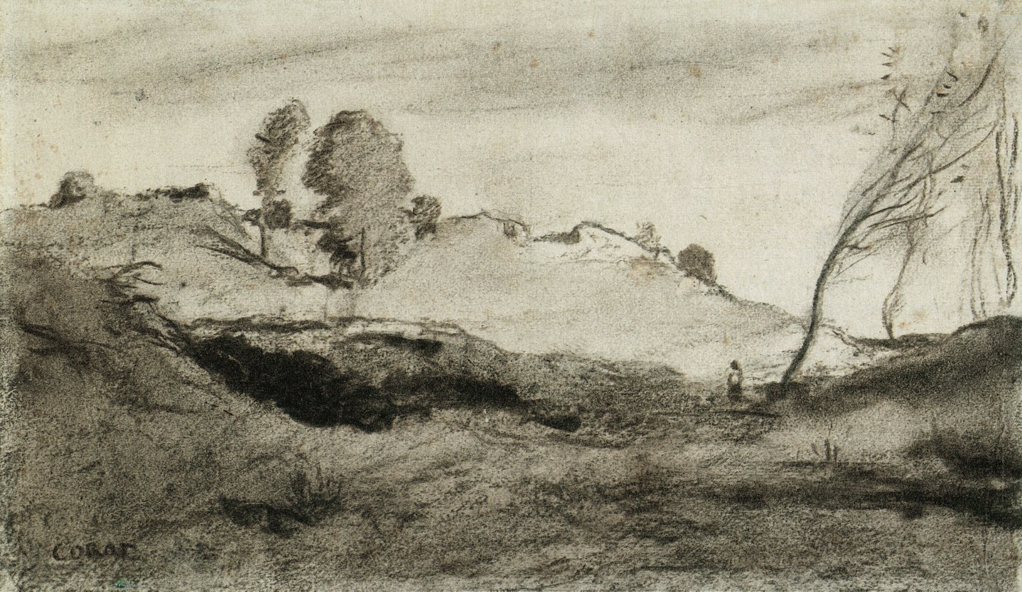 Unknown Corot - Unpublished Drawings From Private Collections 