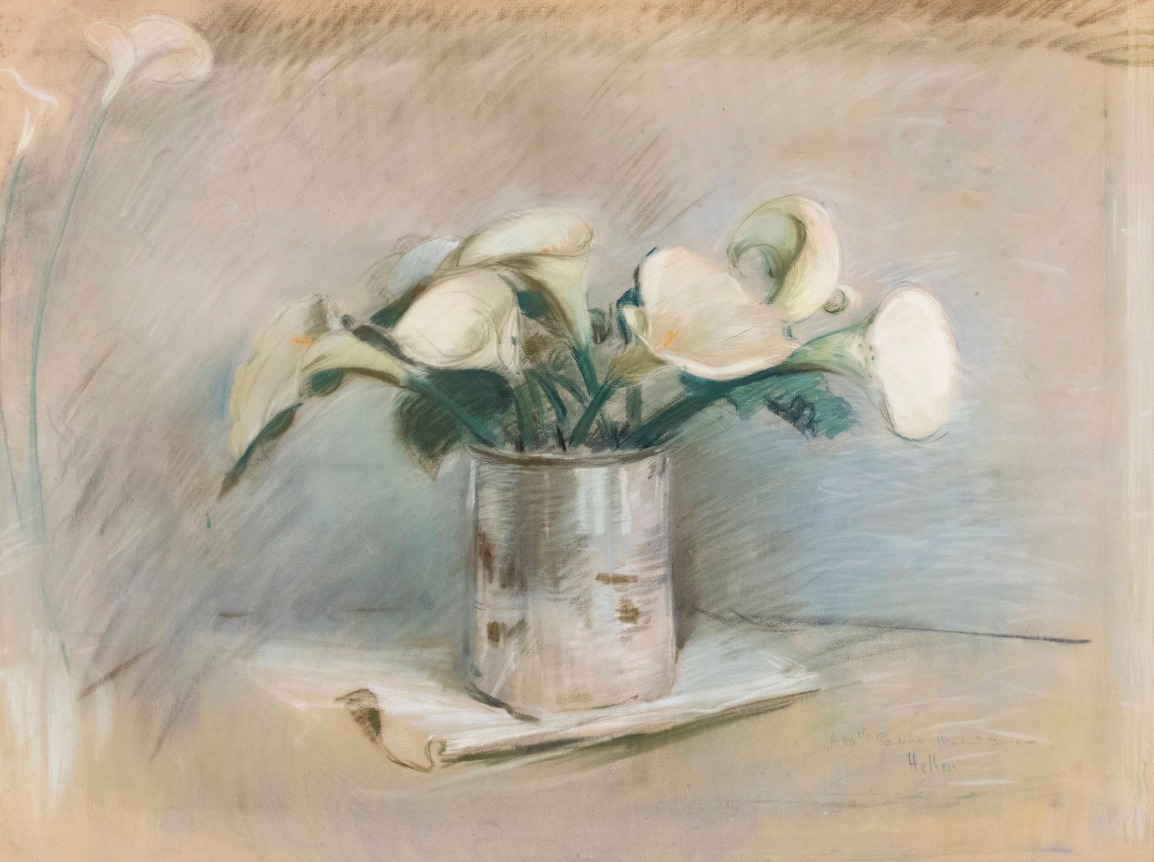 Paul-Cesar Helleu Arum Lilies