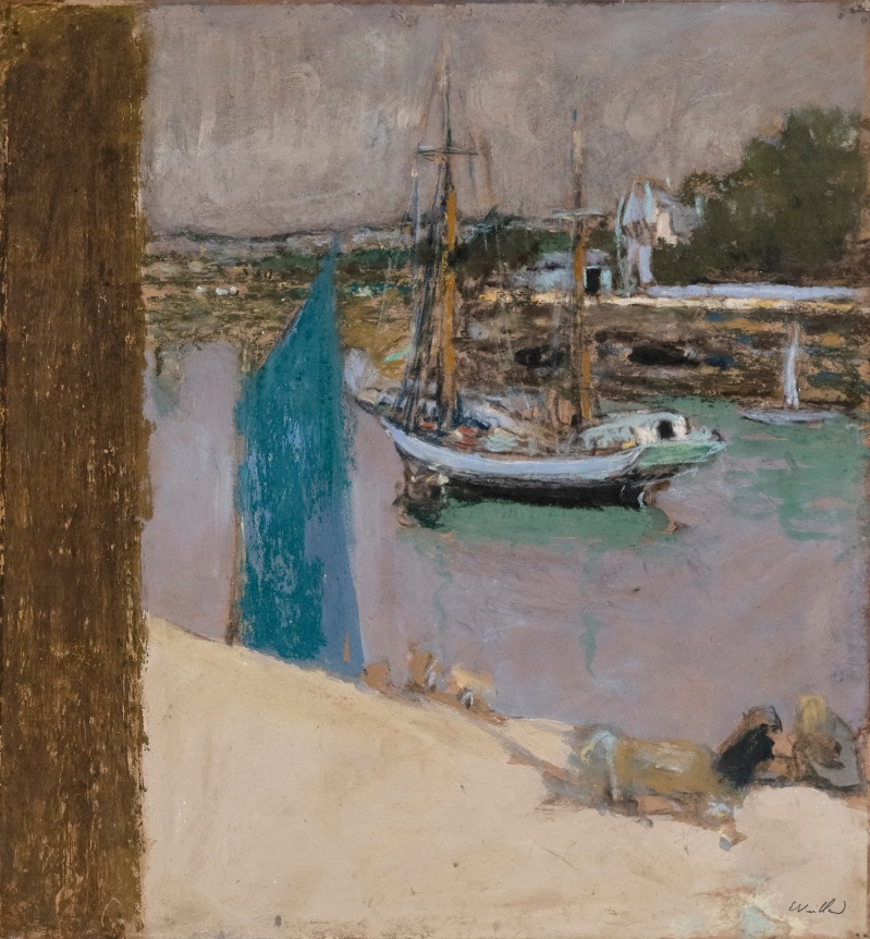 Edouard Vuillard  Boat at Anchor (Bateaux a l'ancre), 1905