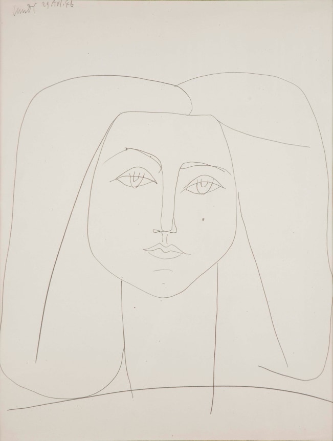Pablo Picasso, Portrait de Françoise, 1946