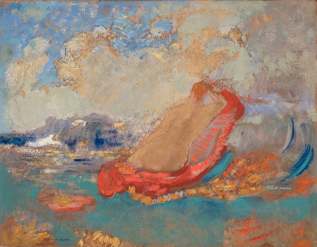 The Birth of Venus (La Naissance de Vénus), c. 1910   Oil on paperboard laid down on cradled panel 9 3/4 x 12 1/2 inches