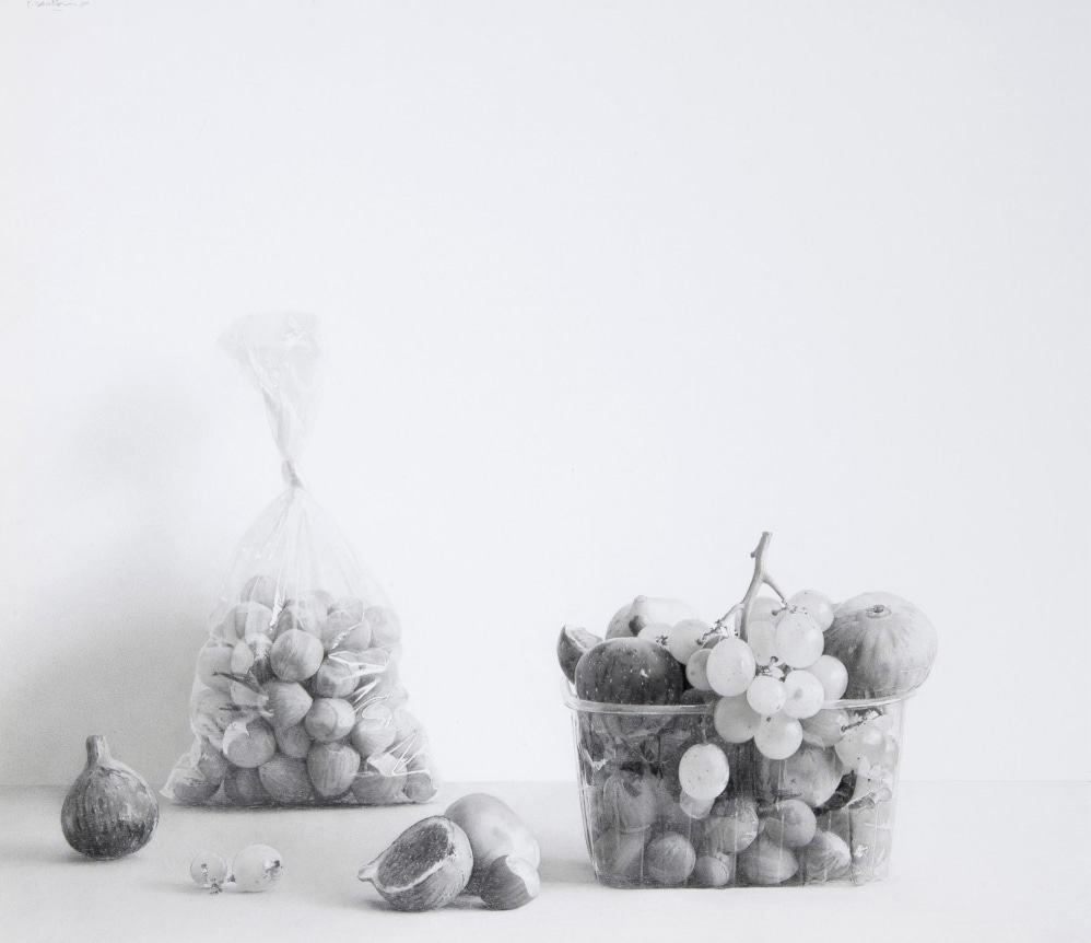 Pere Santilari Perarnau    Still Life XXVIII, 2011    Graphite pencil 12 3/8 × 12 5/8 inches