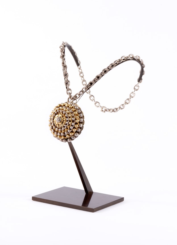 UNIQUE NECKLACE WITH AN IMPORTANT CLASP FROM A RENAISSANCE BELT, &nbsp;