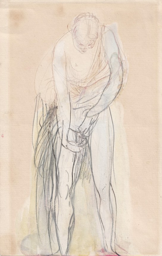 Auguste Rodin Femme a sa toilette, 1890-95